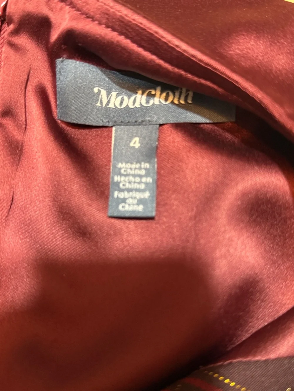 ModCloth plaid dress